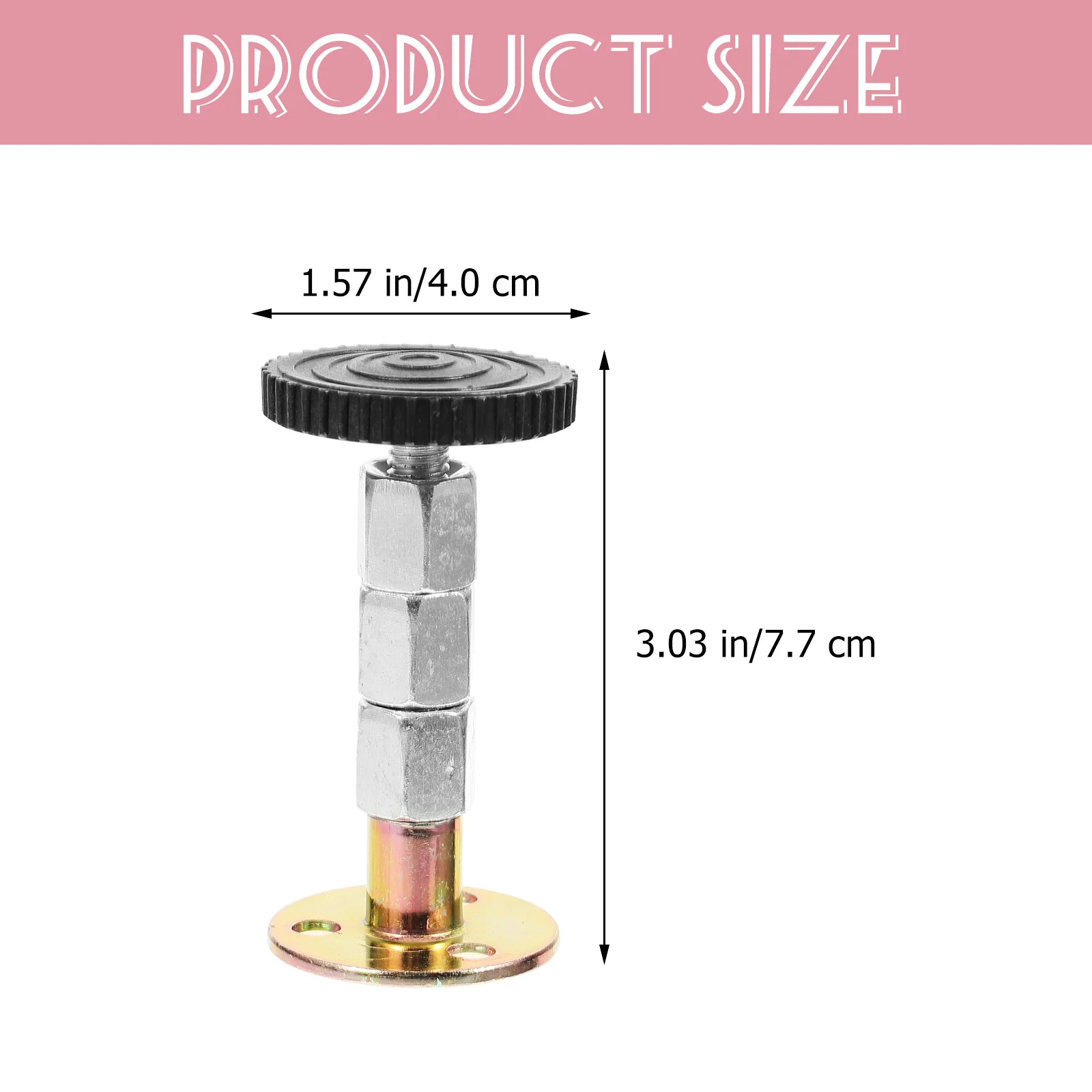 4Pcs Penahan Kepala Ranjang yang Dapat Disesuaikan, Braket Anti Goyang Peredam Suara, Penyangga Dinding, Penahan Kepala Ranjang yang Stabil untuk Tidur Nyenyak di Dinding