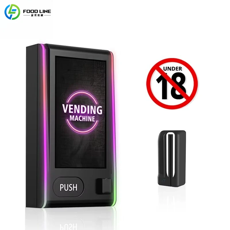 Customized Public Venue Cigarette Vending Machine Automatic Facial Age Screening Function Intelligent Cigar Vending Machine Sale