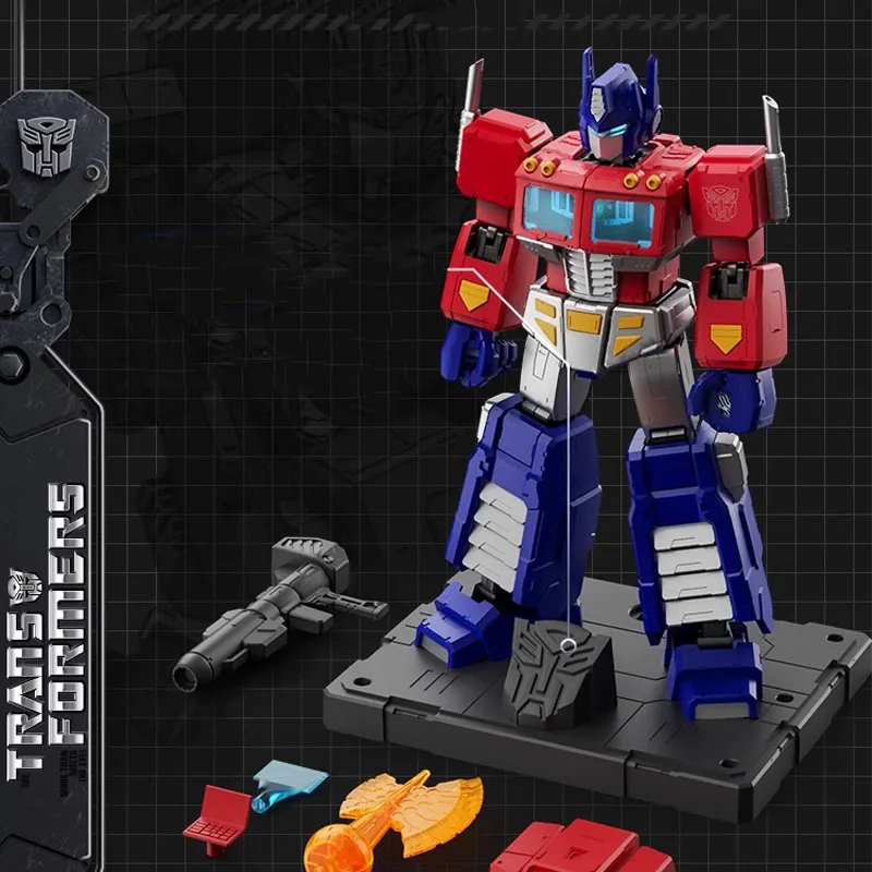 อนิเมชั่นใหม่สินค้า G1หม้อแปลง Optimus รุ่นที่สามารถเคลื่อนย้ายได้อย่างดีที่สุดสำหรับเด็กภาพยนตร์ชุดต่อพ่วงแบบมนุษย์อิฐของขวัญวันเกิด