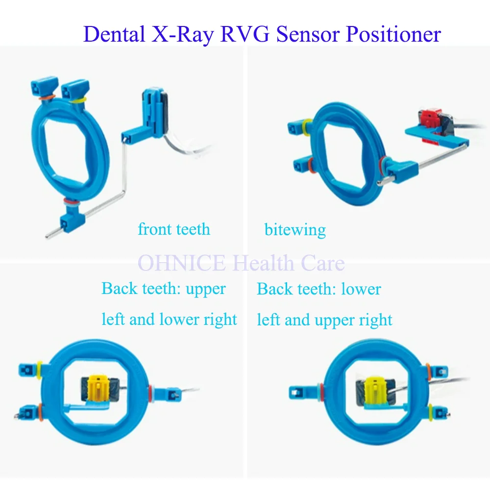 10 Pçs/set Sistema de Posicionamento de Raio X Dental para Sensor 2.0 Suporte de Posicionador de Sensor de Raio X Dental Sistema de Posicionamento de Filme Completo