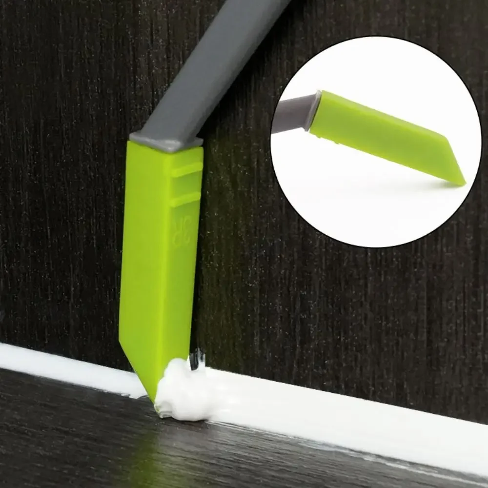 2 set Multi-angle 9 in1 Glass Glue Angle Scraper Tile Floor Gap Grout Kit Sealant Smooth Remover Tools Plastic Seam Tools