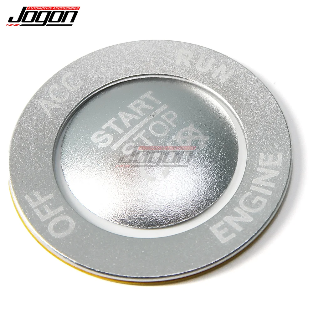 Car Engine Start Stop Ignition Button Cover For Dodge Durango Charger Challenger Chrysler Grand Cherokee Ram 1500 Interior Decor