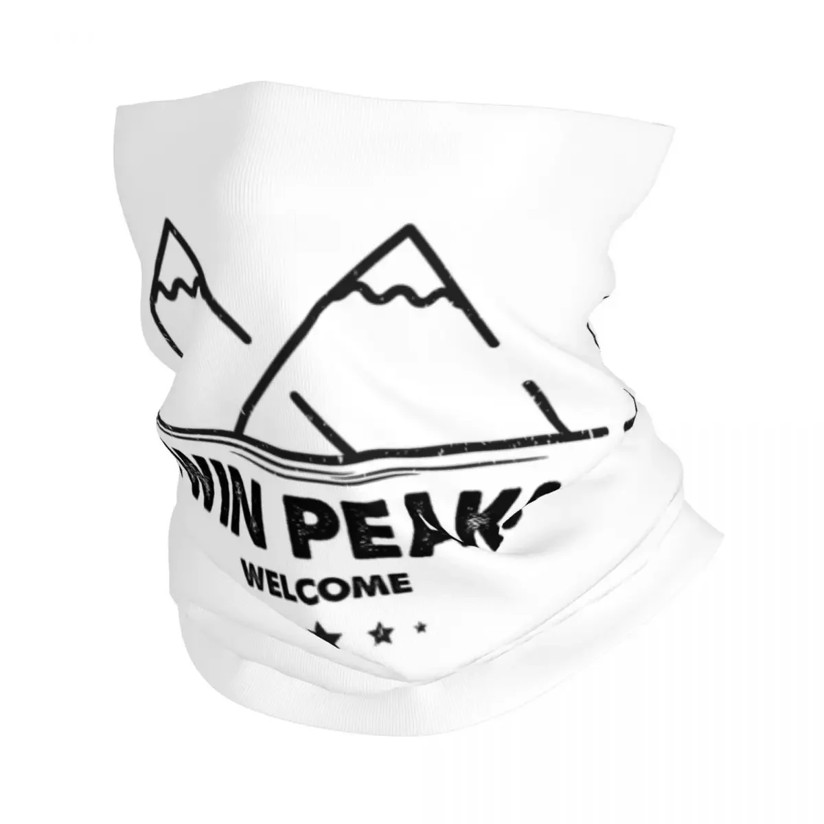 Welcome To Twin Peaks Minimilist Bandana Neck Gaiter Printed Face Scarf Warm Cycling Scarf Cycling For Men Women Adult Windproof