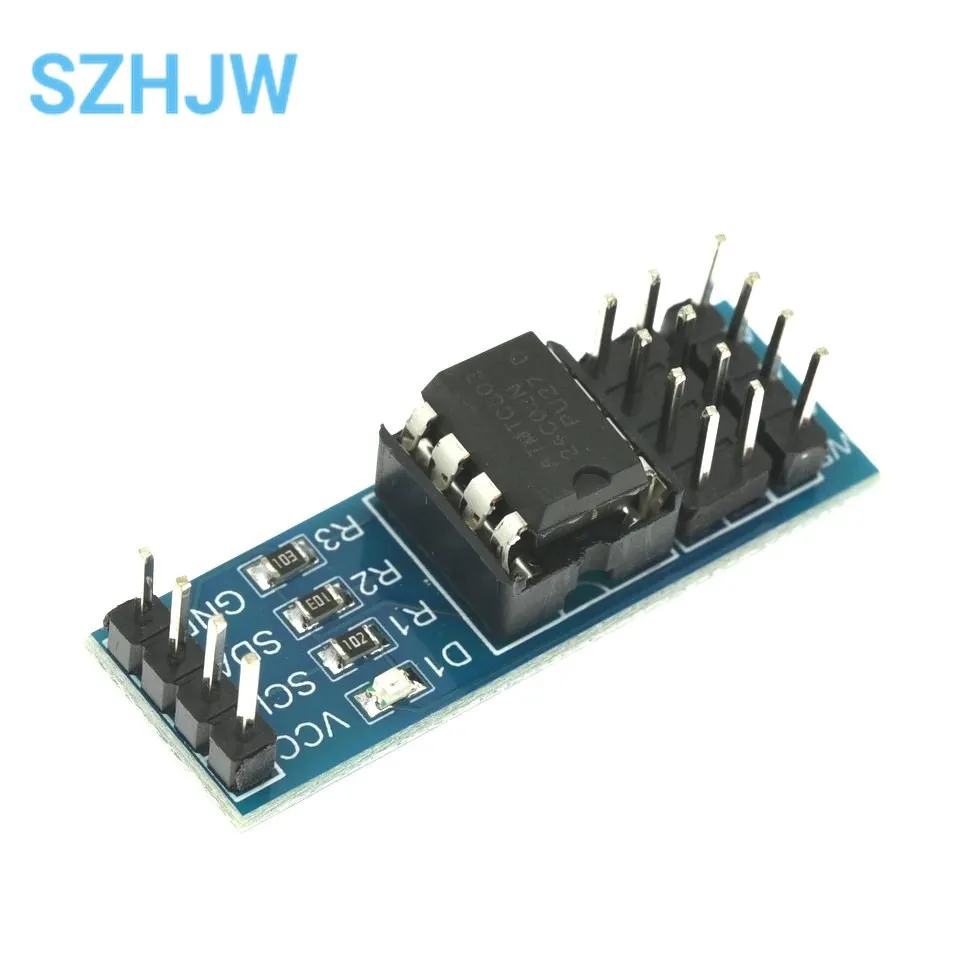 AT24C256 Serial EEPROM I2C Interface EEPROM Data Storage Module AT24C02 AT24C04 AT24C08 AT24C16 AT24C32 AT24C64 AT24C128