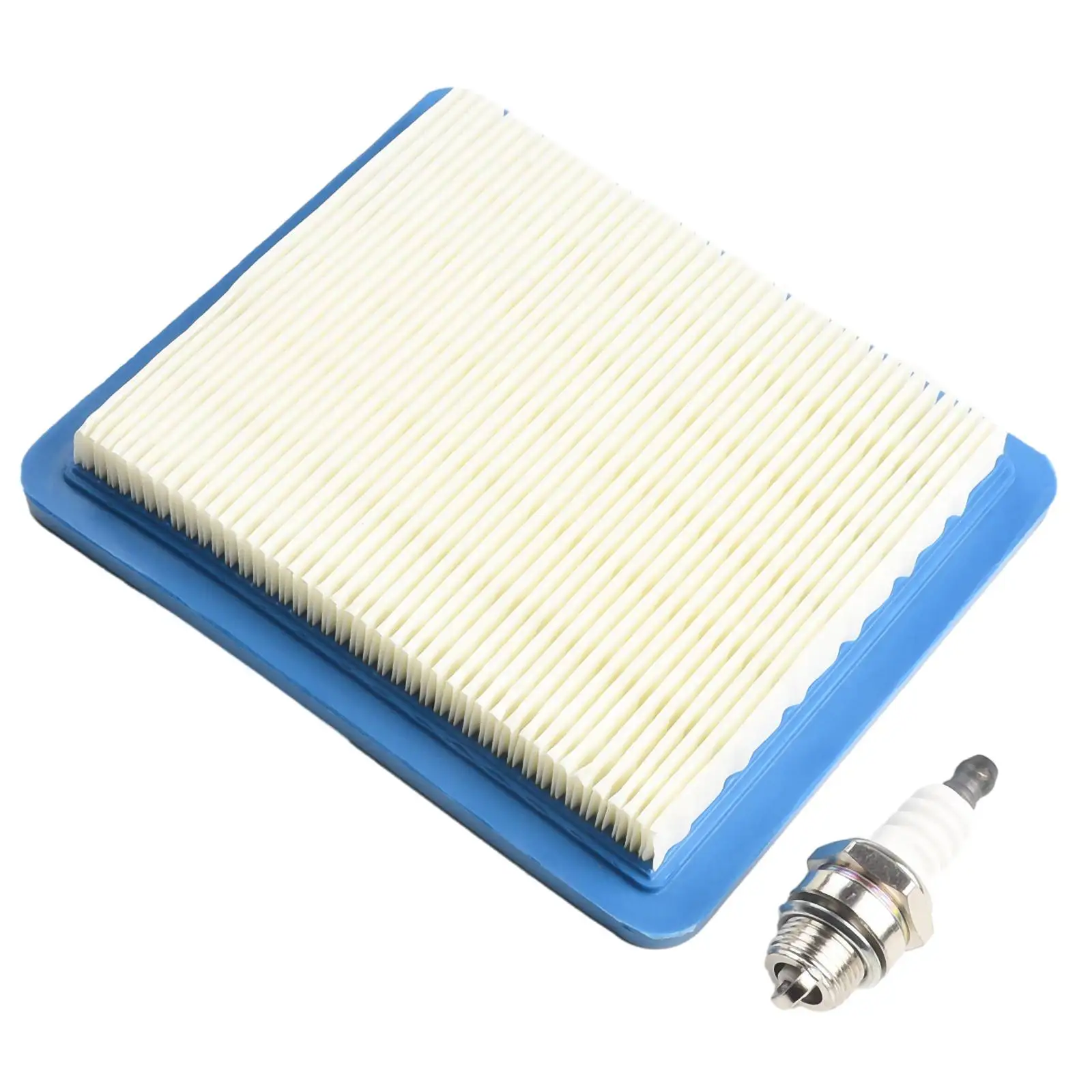 High Quality Air Filter Spark Plug For Champion RJ19LM Trimmer Supplies Garden Repair Tools Gardening Lawn Mower Replacement