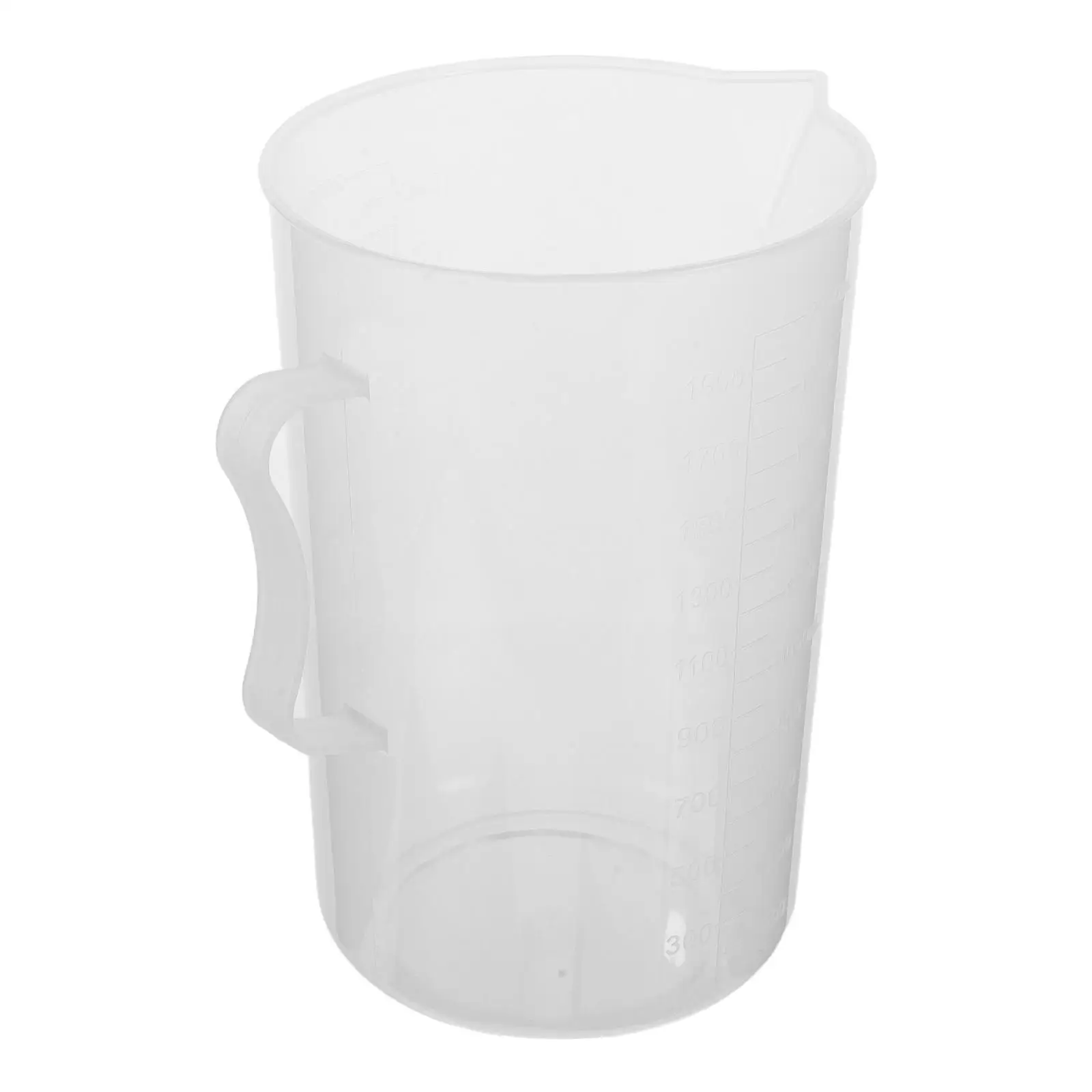 

Large Capacity 2000ml Measuring Cup Plastic Jug for Automotive Engine Transmission Laundry Household Liquid Measurement Clear