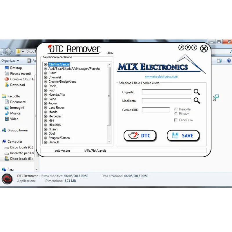 Средство для удаления DTC 2024 для программного обеспечения KESS KTAG FGTECH OBD2 MTX Средство для удаления DTC 1.8.5.0 с Keygen + 9 дополнительных