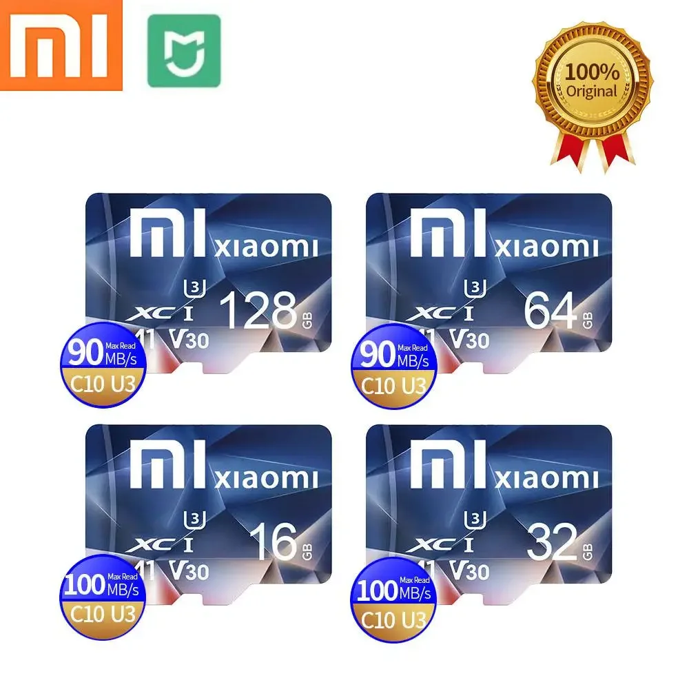 MIJIA-Carte mémoire Micro TF SD pour Xiaomi, carte Flash pour appareil photo et téléphone, 128 Go, 256 Go, 512 Go, Mini classe 10