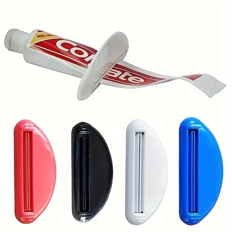 

1pc Toothpaste Squeeze Tool Convenient Plastic Toothpaste Tube Dispenser Squeezers Creams Cosmetics Squeezer for Bathroom