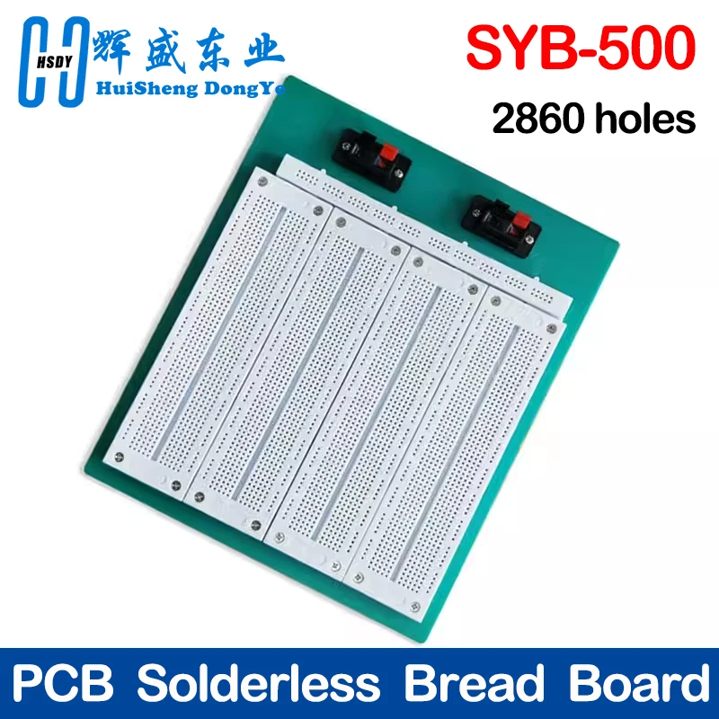 4 In 1 700 Position Point SYB-500 Tiepoint PCB Solderless Bread Board Breadboard 4 packs