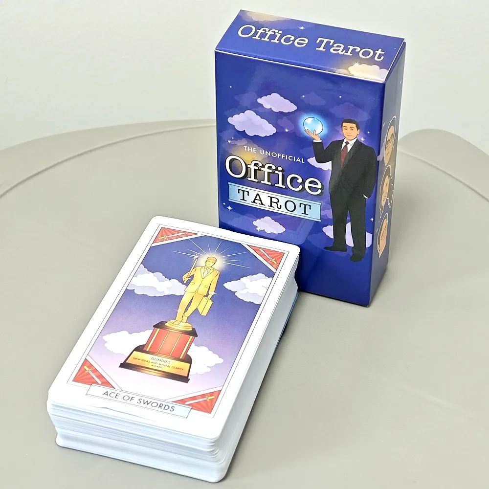 

79 Pcs Cards 10.3*6cm The Unofficial Office Tarot: Gaze Into Your Future with The Scranton Branch