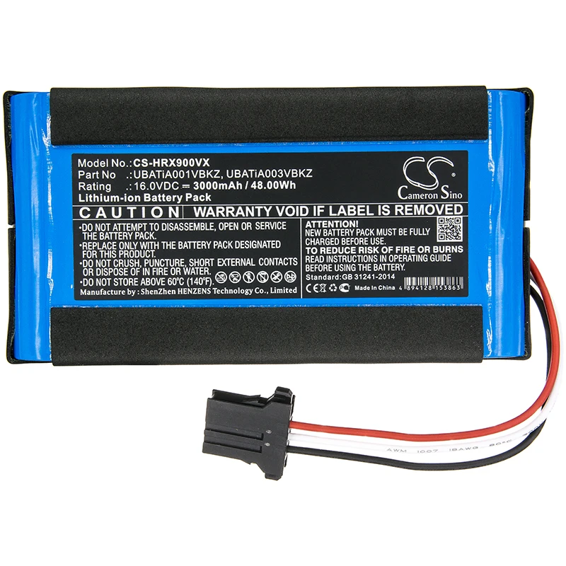 

Sharp COCOROBO RX-V100/V200 Robot Vacuum Battery - 16V 3000mAh LiFePO4 - Replacement