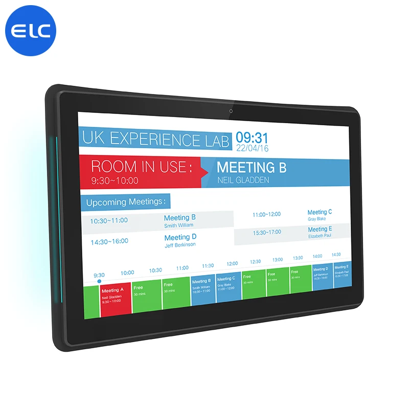 2024 New Smart Home Office Control Touch Screen System RK3566 Wall Mount Digital Touch Display Android 11 Player