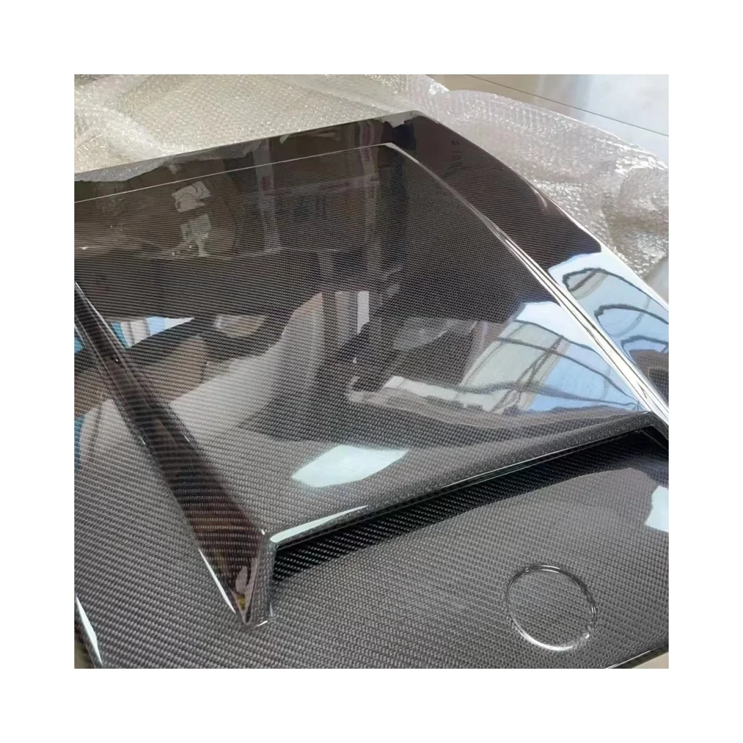 W463 W464 g Class g Wagon Carbon Fiber Hood B-style