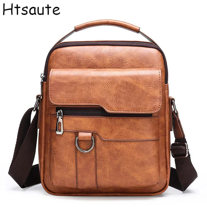 Male Crossbody Waterproof Designer Classic Messenger Bags Pouch Men's Handbag Shoulder Bag Luxury Men Boy Leather Husband