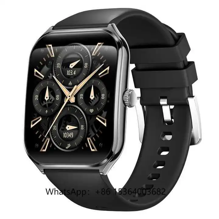 

Ultra-Slim MT61 Smartwatch 1.96" Curved Long Battery Life Fitness Reloj Intelligent Men AMOLED Sport Smart Watch