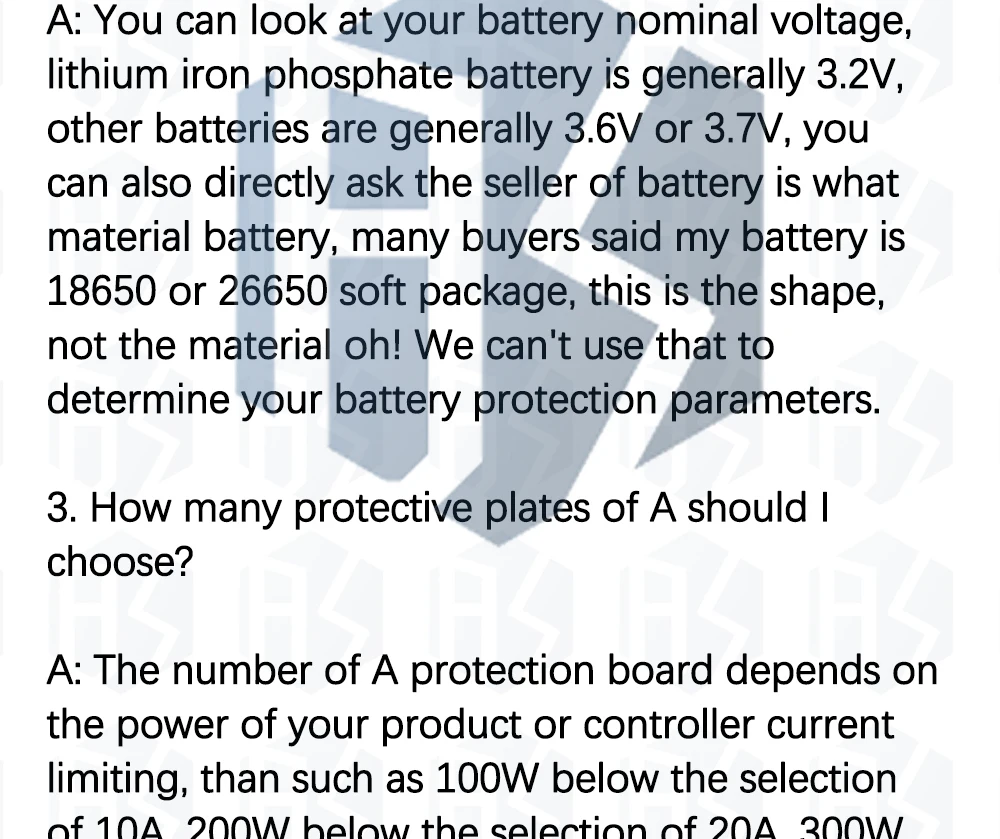 EGBO 4S BMS 14,8V 16,8V 20A Peak Li-Ionen-Batterie BMS-Schutzplatine BMS PCM für Lithium LiCoO2 LiMn2O4 18650 Li-Batterie – Detail 7