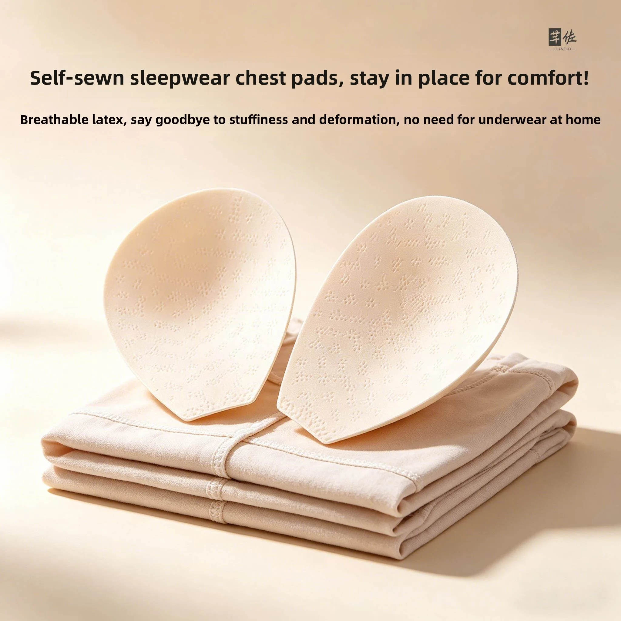 Ultra-Thin Breathable Sports Bra Inserts Self- Sewn Sponge Cup Pads for Underwear Hygiene Replacement Home Use Protective Gloves