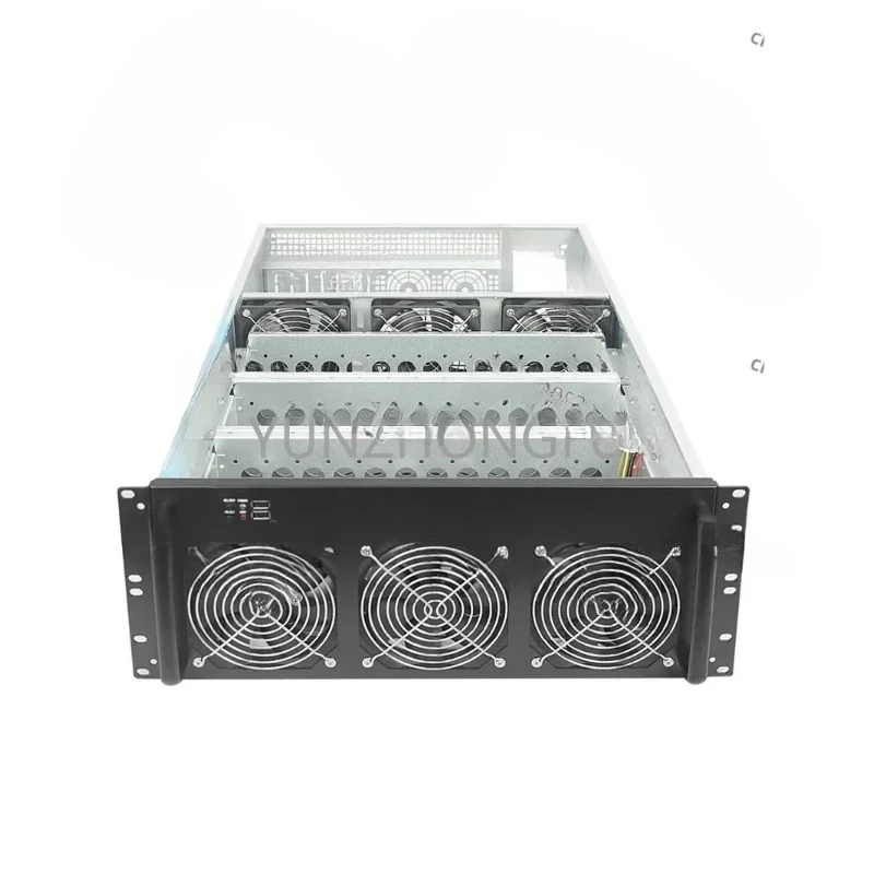 Rackmount Network Storage 4u Server Case with 40 HDD 19 Inch Industry Pc Computer Server Chassis with 6 12mm Fans