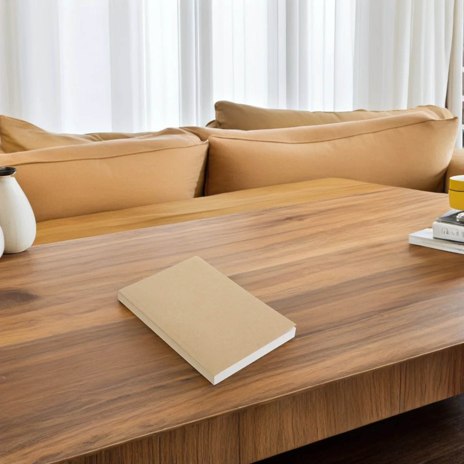 

Draft Blank Journal Notebook Scrapbook Spiral Pages Pvc Supplies for Office