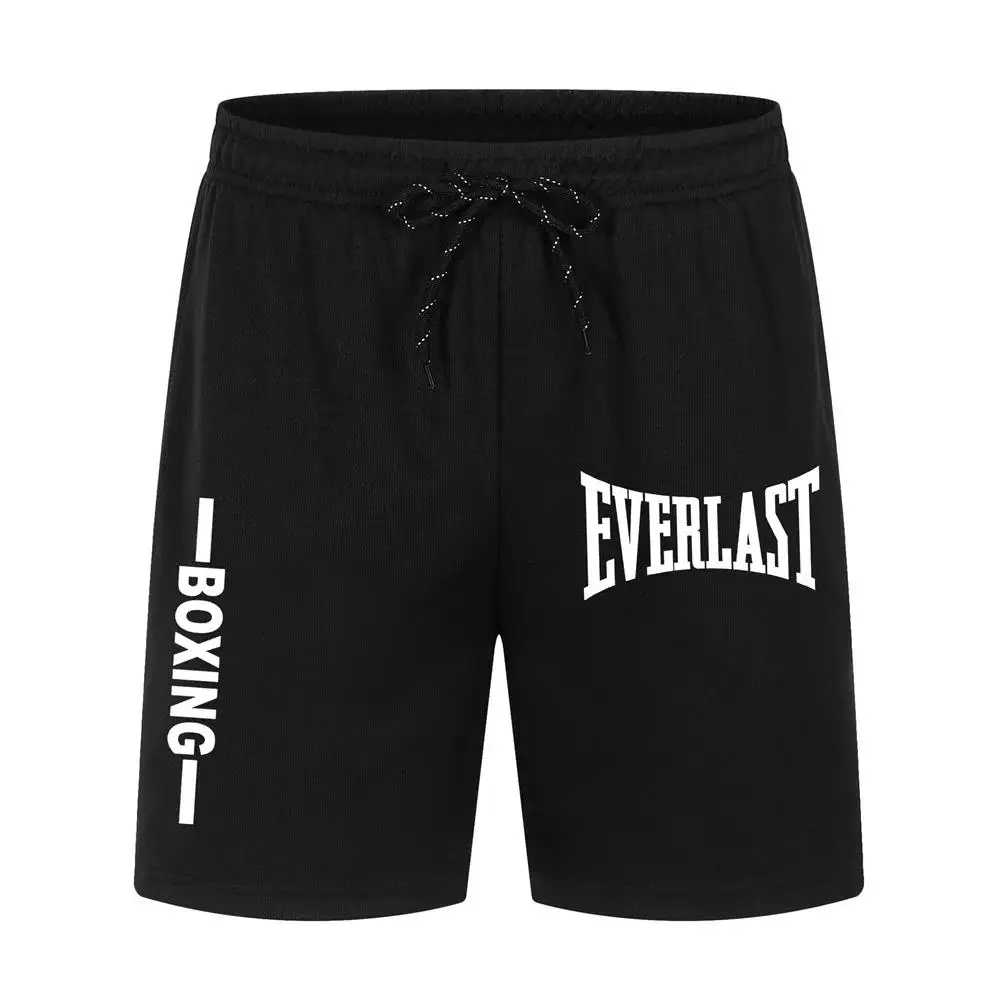 summerBreathable EVERLAST Shorts Fitness Beach Sports Men\'s Summer Gym workout quick dry sportswear jogger