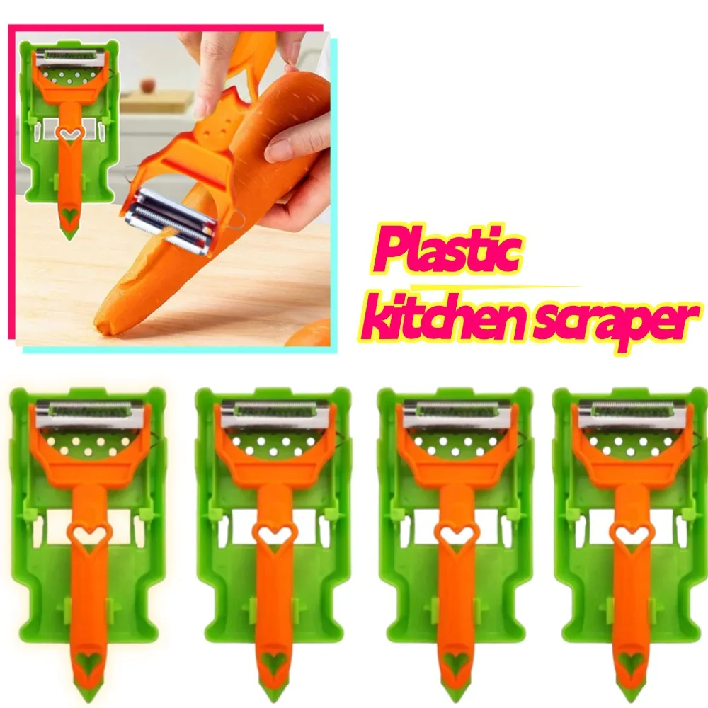 

Multi functional Peeler Fruit Vegetable Peeler Stainless Steel Easy To Clean Kitchen Peeling Tool Carrots Potato Orange Lemon