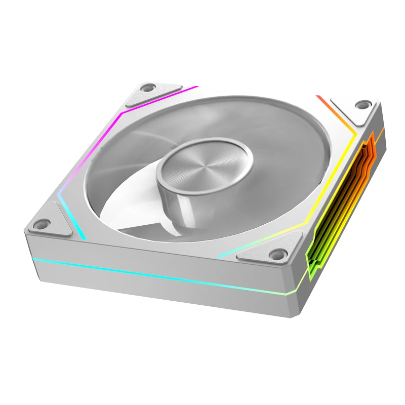 Power Train PRISM 5 PRO ARGB 120mm PC Case Fan Infinity Mirror Design 5V 3PIN Lighting Sync 4PIN PWM Chassis Cooling Fan