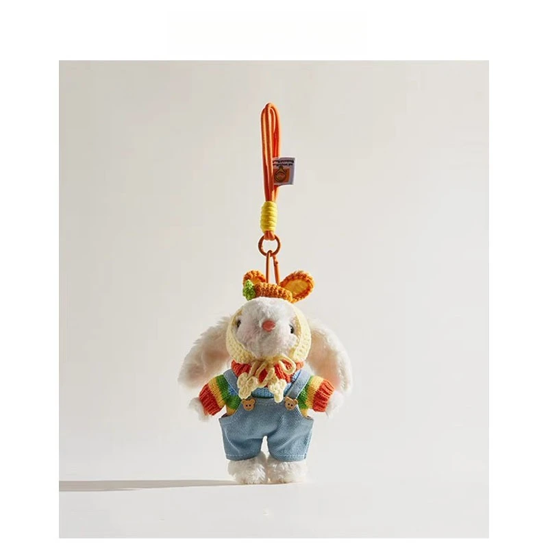 

Плюшевый мягкий милый брелок-орна, очаровательный кролик, плюшевая игрушка, мультяшная сумка, украшение для женщин