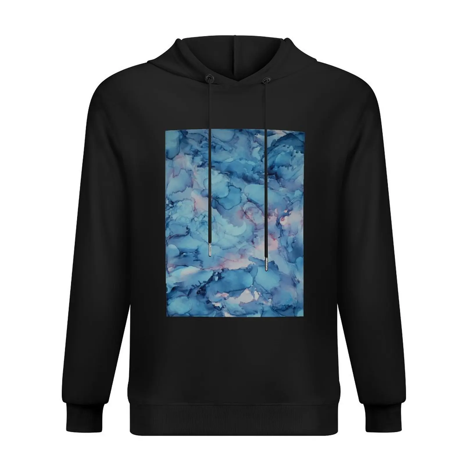 

Crashing - Alcohol Ink Painting Hoodie mens clothes japanese style men's clothes blouse designer hoodies