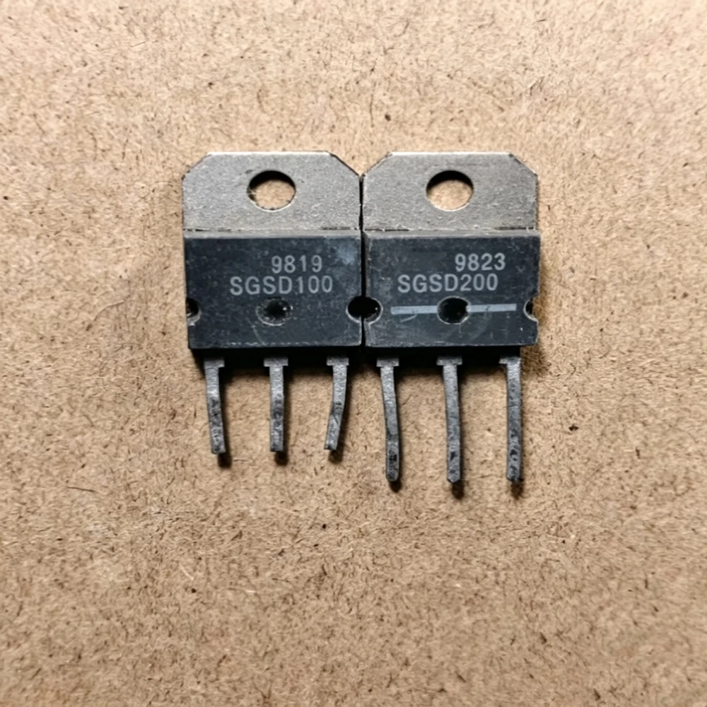 TO-218 SGSD100 SGSD200 Original disassembly 2pcs=1pair