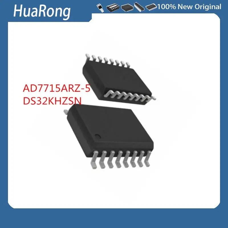 2PCS/LOT   AD7715ARZ-5   AD7715AR   AD7715AR-5   DS32KHZSN    DS32KHZS    SOP-16