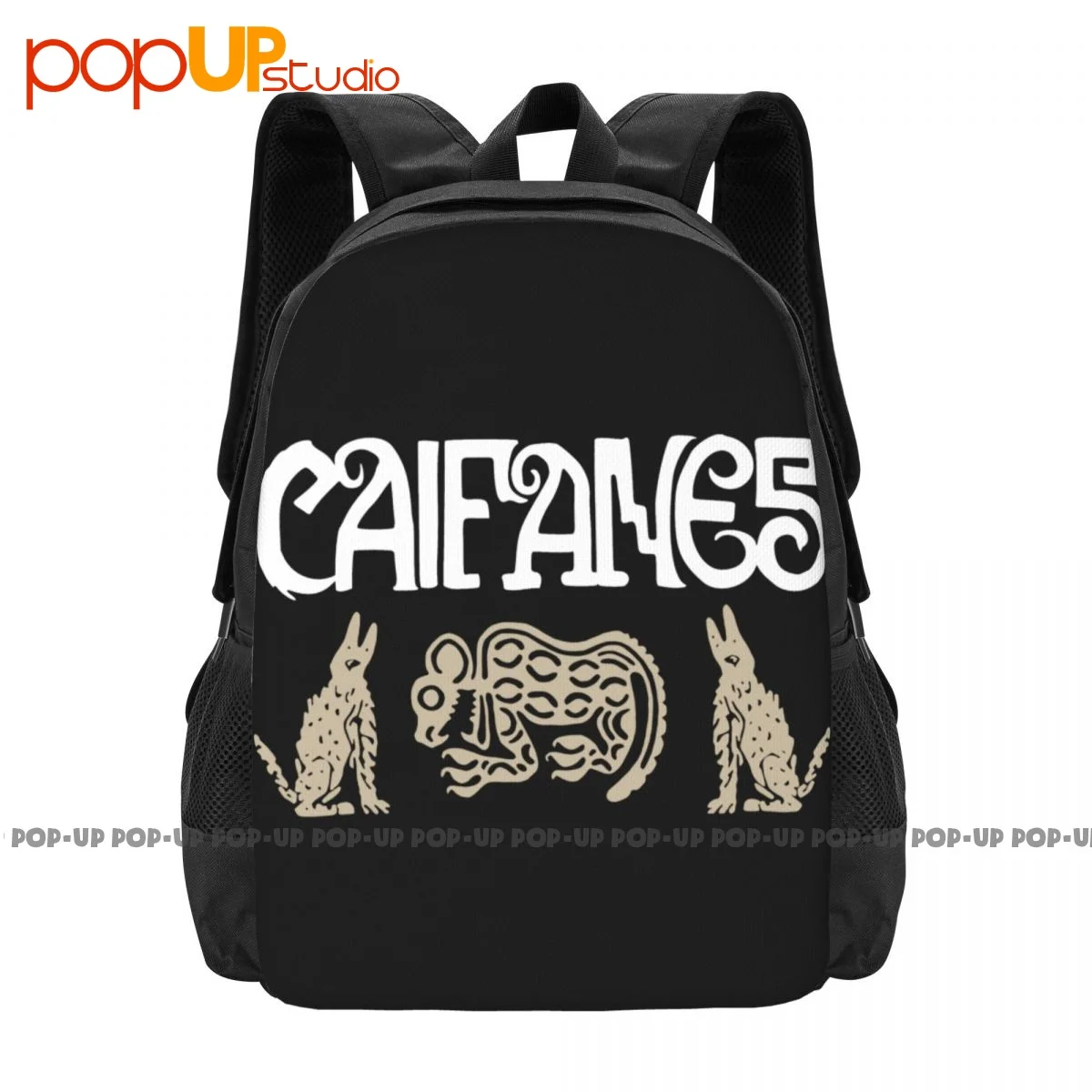 Caifanes - Rock En Espanol Jaguares Rucksack Große Kapazität Vintage Strand Tasche Turnerin Tasche Multi-funktion