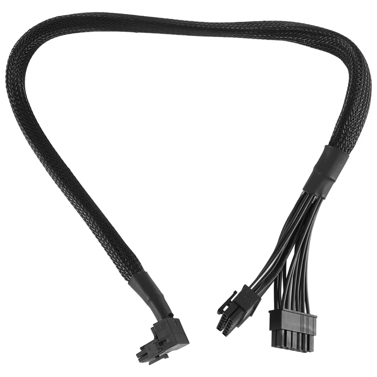 Modular 2x12 pinos para 16 pinos, macho PCI-E 5.0, 12VHPWR RTX 4090 para Be Quiet PSU, 600W, ATX 3.0, 12 + 4Pin, 2X12PLA