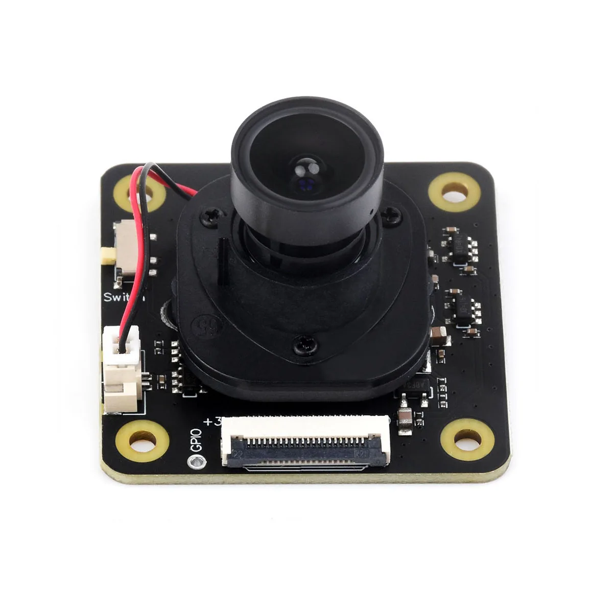 Waveshare GMSL-2MP-Camera-A 2MP GMSL Camera Module Built-in ISP AA Lens IP67 Automotive-grade Image Sensor