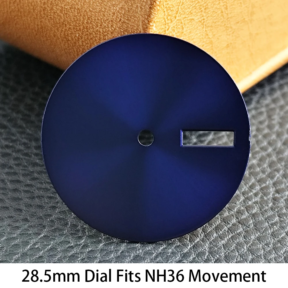 28,5mm Steriles Zifferblatt Passend für NH35 NH36 Uhrwerk Zubehör NH35 Zifferblatt Austauschbares Mechanisches Uhrenteil Herrenuhren – Detail 3