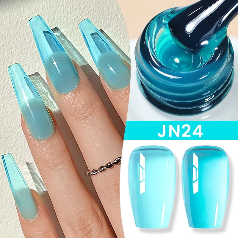 BORN PRETTY Sea Blue Cat Magnetischer Gel-Nagellack, 10 ml, Glitzer, Schneelicht, semi-permanent, funkelnder Magnet-Nagelgel-Lack