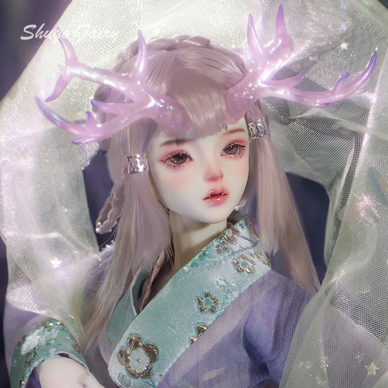 PreOrder Dragon Bjd Doll 1/4 Minifee Fantasy Gracefully Chinese FlyingDragon Wyvem Wing Horn Elf Hybrid Art ResinDoll Shugafairy