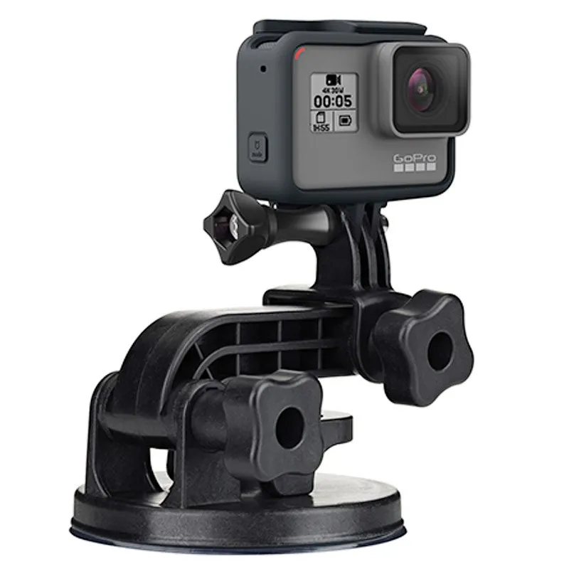 

Крепление на присоске для камеры GoPro, официальное крепление для GoPro Hero 13 12 11 10 9 8 7 6 5 4, аксессуары для спортивных камер SJCAM Yi 4K