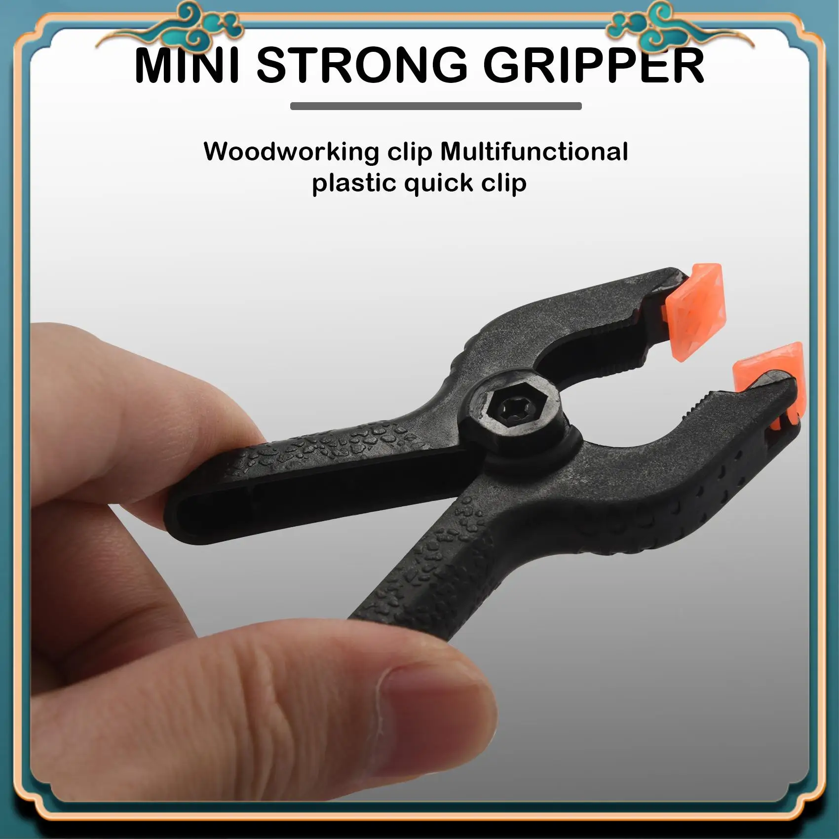 أحدث 20 قطعة قابض قوي، مشابك زنبركية من النايلون، مشابك بدون أثر لتحسين المنزل، أعمال الخشب، استوديوهات التصوير الفوتوغرافي