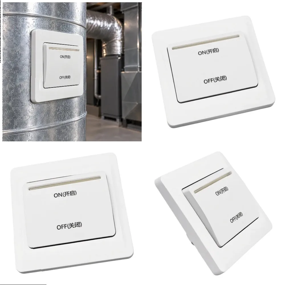 Air Damper Valve Actuator Switch Electric Ventilation Duct Controller Switch Efficient Airflow Regulation HVAC Systems