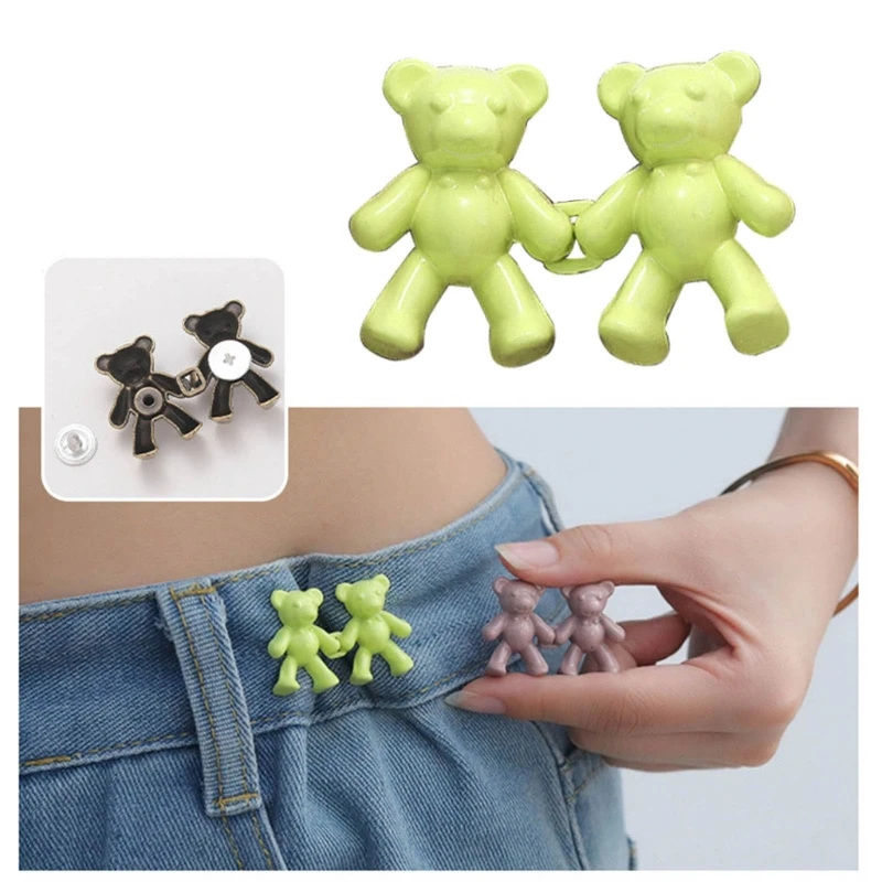 Jeans Buttons Adjustable Jeans Buttons Make Trousers Tighter for Denims Dresses