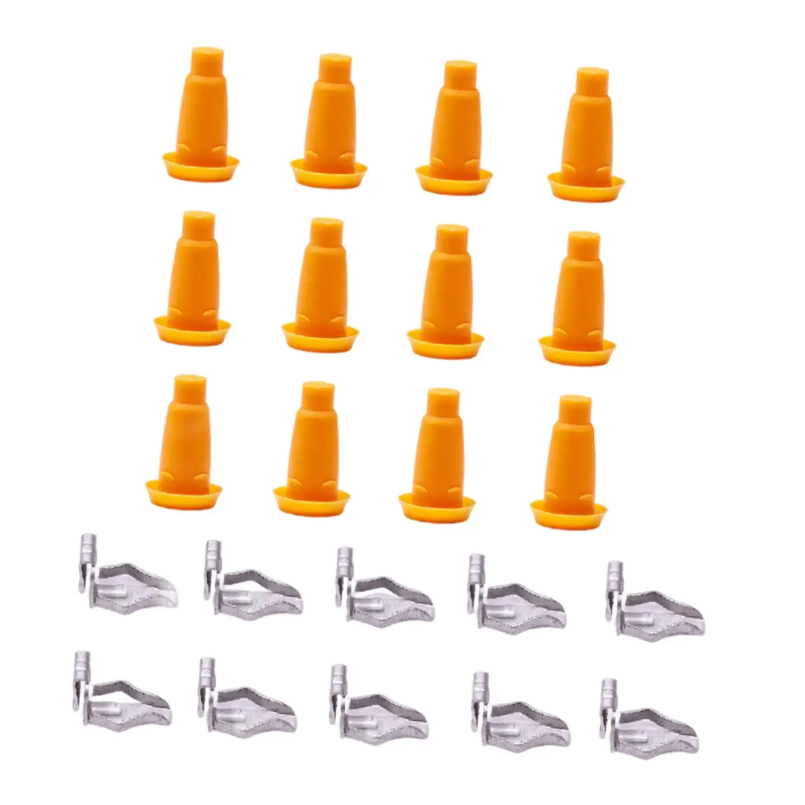 24 قطعة لوحة الباب الأمامي كليب الإطار المقابس كليب عدة 4853962 4500027 ل تشيفي كامارو كامل الحجم Corvair Nova بسهولة التركيب