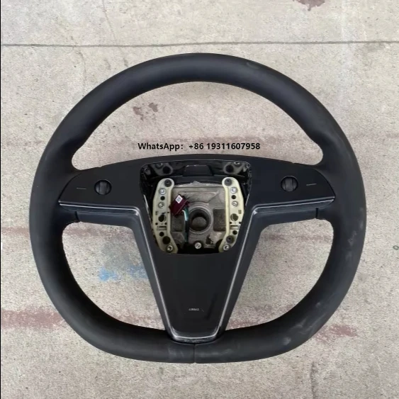 

Aftermarket Original 2021- 2024 Model X S Plaid Style Steering Wheel OEM 1965073-00-B 1607880-00-G