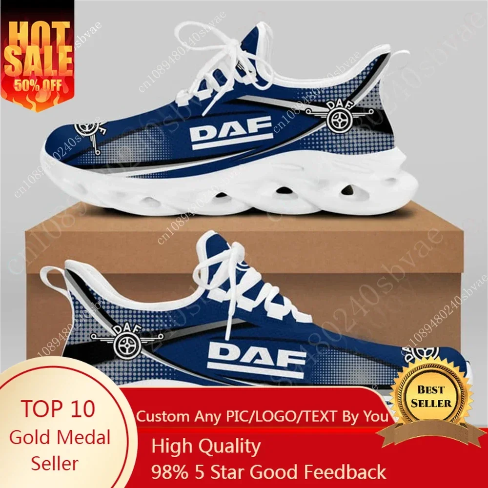 

DAF Unisex Tennis Sports Shoes Men Women Lightweight Sneakers Casual Running Shoes Big Size Comfortable Custom Made Sneakers