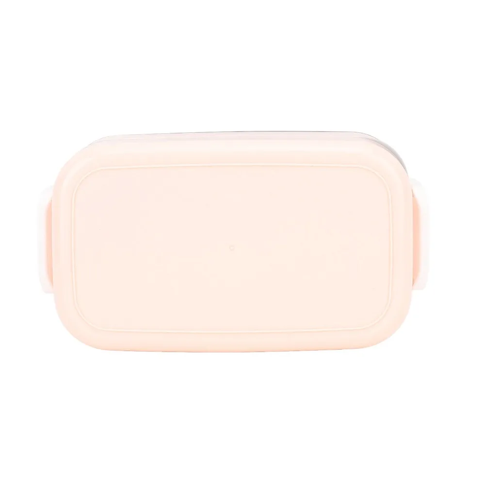304 Stainless Steel Lunch Storage Container 1400ml 2 Layer Compartment Lunch Box 2 Compartments Food Container For Travel
