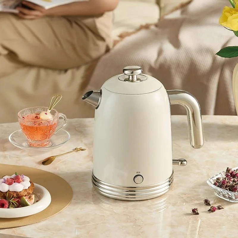 316 Stainless Steel Boiling Kettle Teapot Baby Thermostatic Kettle Kitchen Tools 220V 1500ml Home Electric Kettle Multi-function