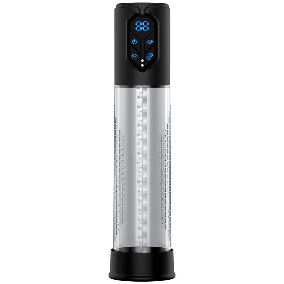 Sex Pleasure Water Bath Exercise Electric Penis Pump Vacuum Suction Masturbation Cup Waterproof Male Masturbator