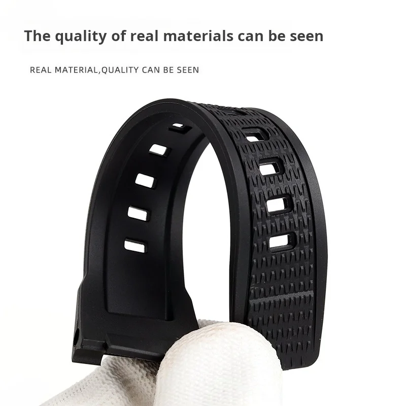 Correa de silicona para reloj Casio G-SHOCK/BD para hombre, pulsera de TPU negra, anillo de Metal, serie deportiva MTG B3000