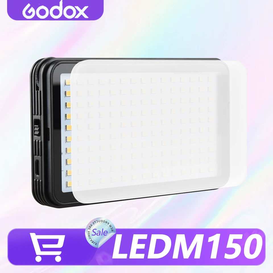godox-ledm150-led-video-light-5600k-cri95-mini-pocket-video-panel-light-with-phone-mount-for-vlog-youtube-tiktok