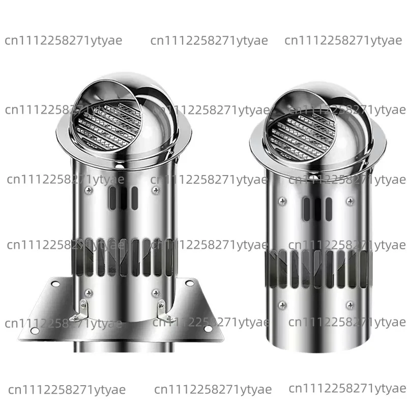 Real fire fireplace exhaust fan Household granular furnace Wood burning firewood heating furnace Pipe chimney induced draft fan